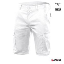 Bermuda Stretch multibolsillos Ref. 103009S - Blanco