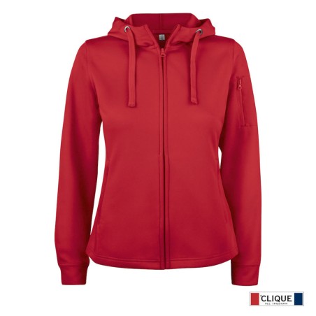 Sudadera Clique Basic Active Hoody Full Zip Ladies 021015-35