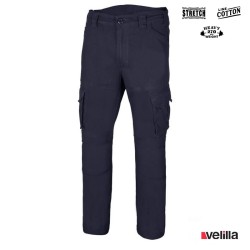 Pantalón stretch algodón Velilla Ref. 103012S - Marino