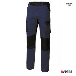 Pantalón bicolor Velilla Ref. 103020B - Marino