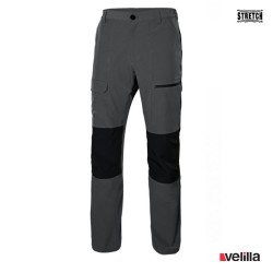 Pantalón treccing Strech Velilla Ref. 103022S - Gris