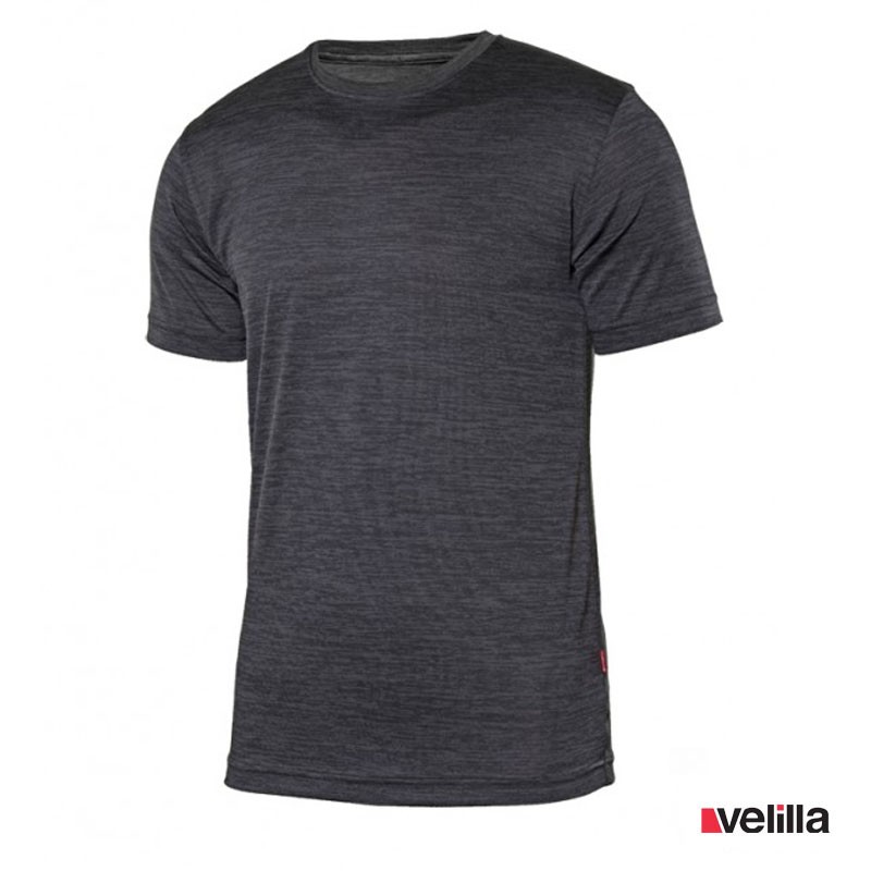 Camiseta tecnica velilla 105507 - Gris jaspeado