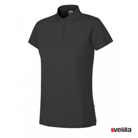 Polo stretch mujer Velilla Ref. 105509S - Negro