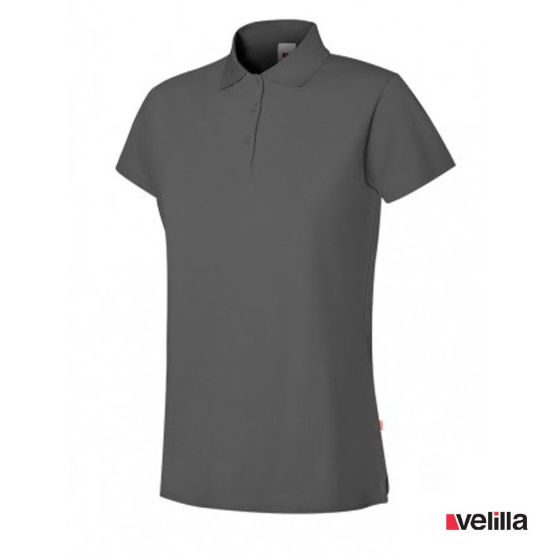 Polo stretch mujer Velilla Ref. 105509S - Gris