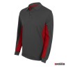 Polo bicolor ML Velilla Ref. 105514 - Gris Rojo