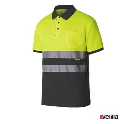 POLO ALGODÓN BICOLOR MC AV