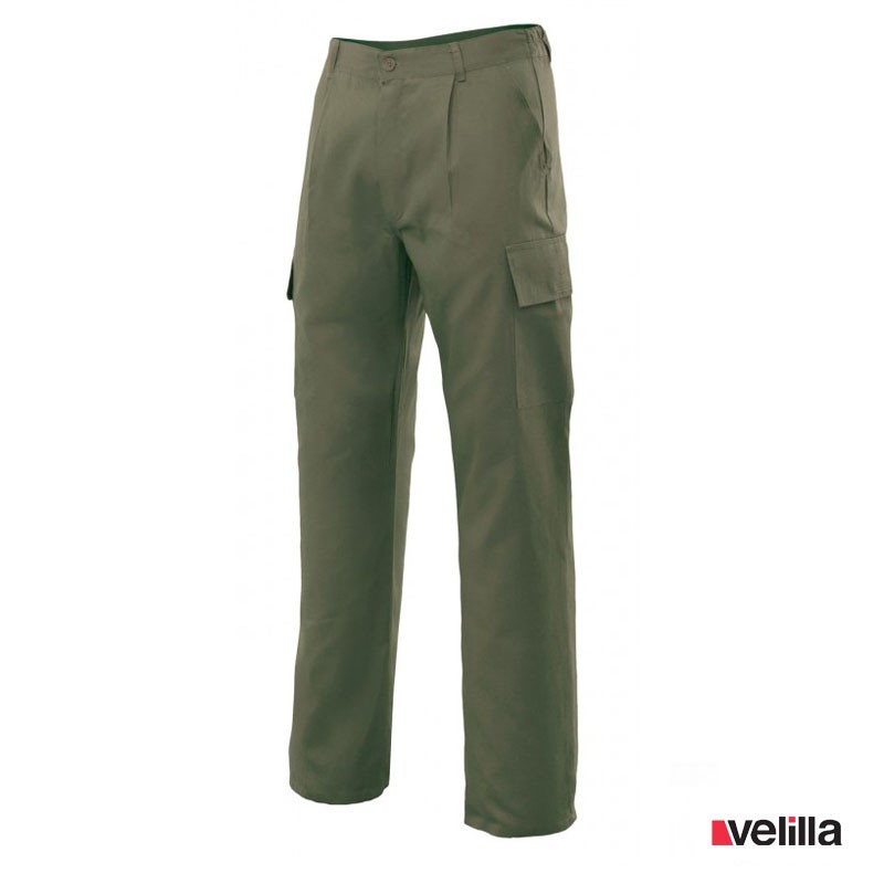 Pantalón de trabajo Velilla Ref. 31601 - Verde caza