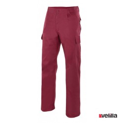 Pantalón de trabajo Velilla Ref. 345 - Granate