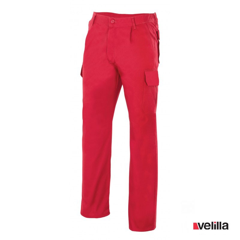 Pantalón de trabajo Velilla Ref. 345 - Rojo