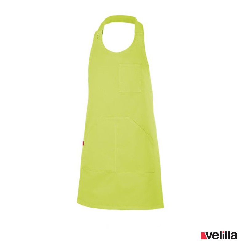 Delantal peto Velilla Amarillo fluor