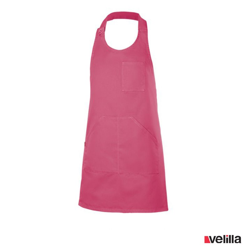 Delantal peto Velilla Fucsia