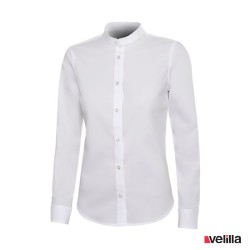 Camisa mujer strech manga larga Velilla Blanca