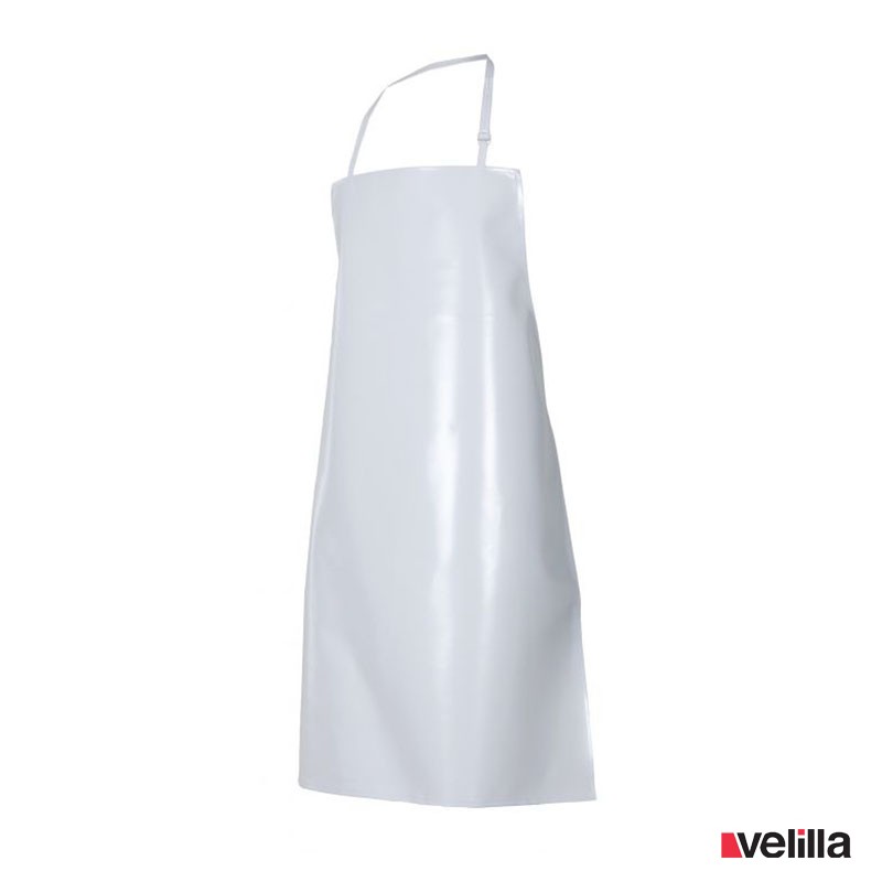 Delantal PVC peto Velilla Blanco