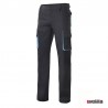 Pantalón bicolor multibolsillos Velilla Ref. 103004 - Negro/Celeste