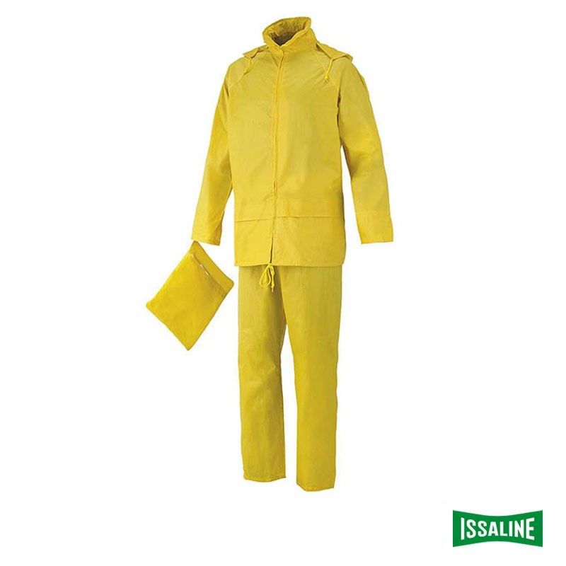 Conjunto impermeable poliéster-PVC