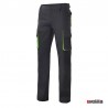 Pantalón bicolor multibolsillos Velilla Ref. 103004 - Negro/Verde lima