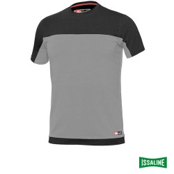 Camiseta manga corta bicolor Stretch